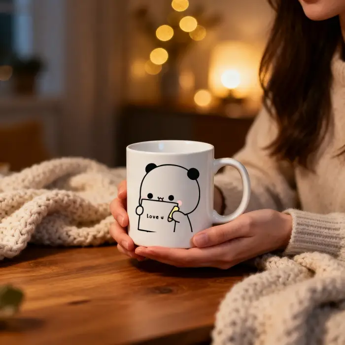 Love U Panda Kupa