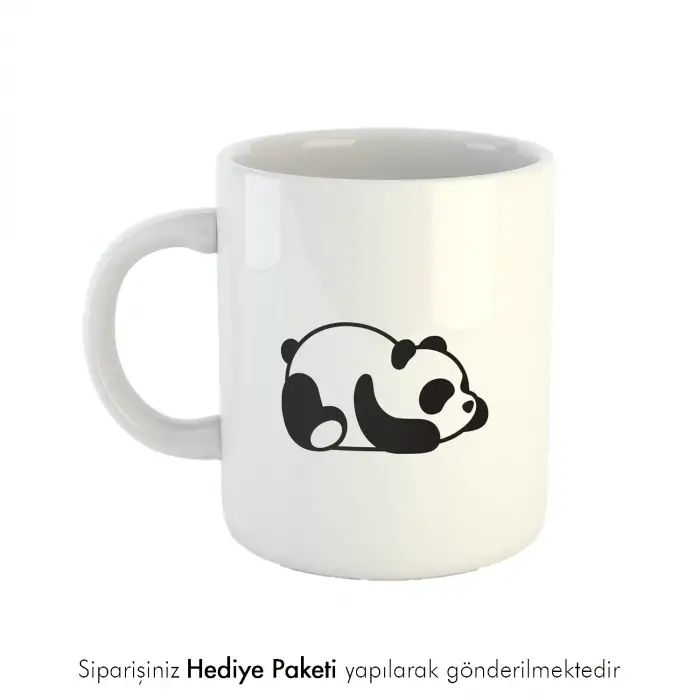 Panda Temalı Kahve Kupası