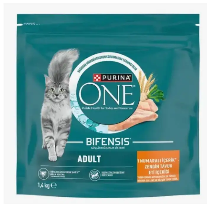 Purina One Yetişkin Kedi Maması Tavuklu 1.4 kg