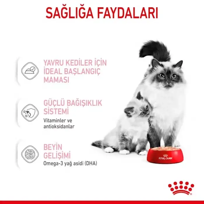 Royal Canin Mother and Babycat Kedi Konservesi 195 gr x 12 Adet