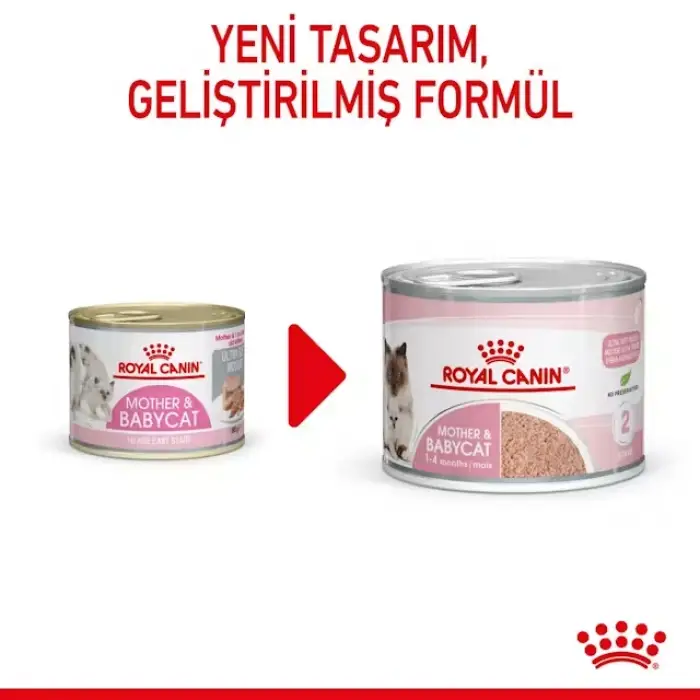 Royal Canin Mother and Babycat Kedi Konservesi 195 gr x 12 Adet