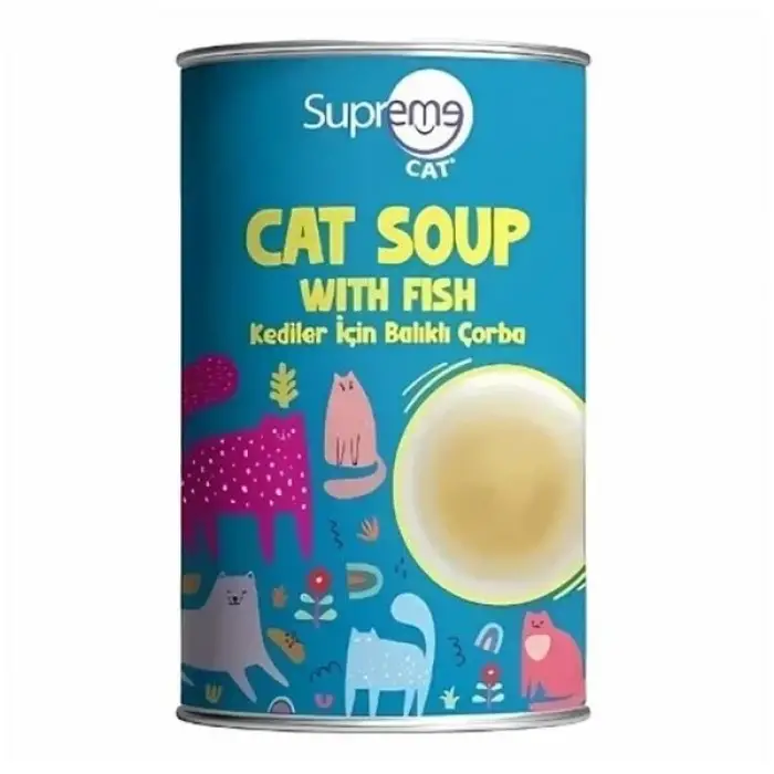 Supreme Cat Balıklı Kedi Ödül Çorbası 135ml 12li