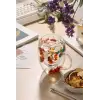 350 ml Isıya Dayanıklı Borosilikat Çift Cidarlı Flower Cup Çiçekli Bardak