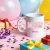 Birthday Girl Yazılı Kişiye Özel İsimli Kupa Bardak
