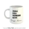 Anneler Gününe Özel Baskılı Hediye Kupa Bardak