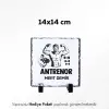 Antrenöre Özel İsim Baskılı Doğal Taş