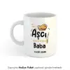 Aşçı Babaya Hediye İsme Özel Esprili Kupa Bardak