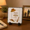 Babalar Gününe Özel Figürlü İsimli Doğaltaş