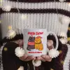 Çiftlere Özel İsimli Noel Kedileri Kupası