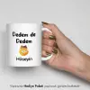 Dedem De Dedem Kişiye Özel İsimli Kupa Bardak
