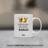 Dünyanın En Kral Babası Temalı Kişiye Özel Kupa Bardak