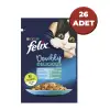 Felix Çifte Lezzet Somon Ve Sardalya Yaş Kedi Maması 85 Gr x 26 Adet
