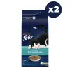 Felix Seaside Sensations Somonlu 2x2 kg Yetişkin Kedi Maması