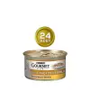 Gourmet Gold Parça Etli Somonlu Ve Tavuklu Kedi Konservesi 85 Gr x 24 Adet