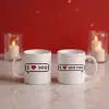 I Love You Too Çift Kupa Seti