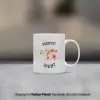 Aşkın Çiçek Açtığı Kişiye Özel İsimli Kupa Bardak