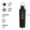 Igloo Pentagon Termos 750ml-SİYAH