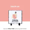 Jinekoloğa Özel İsim Baskılı Doğal Taş