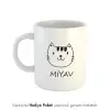 Kedi Temalı Kahve Kupası