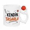Kendin Tasarla Basketbol Toplu Kupa Bardak