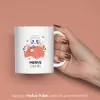Line Art Kişiye Özel İsimli Hediye Kupa