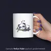 Panda Tasarımlı Kahve Kupası