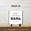 Babalar Gününe Özel İsimli Doğaltaş