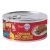 Supreme Cat Tavuklu ve Biftekli Kıyılmış Yetişkin Konserve Kedi Maması 85gr 24lü