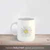 Papatya Tasarımlı Kahve Kupası