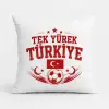 Tek Yürek Türkiye Taraftar Yastığı