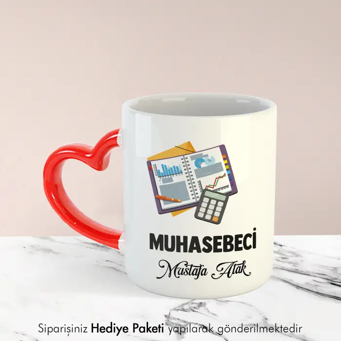Yengem De Yengem Kişiye Özel İsimli Kalpli Kupa Bardak