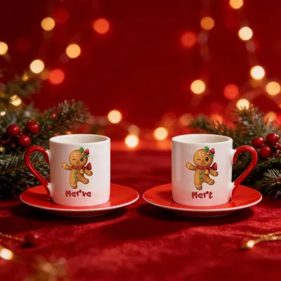 2Lİ Ginger Çiftler Fincan Seti