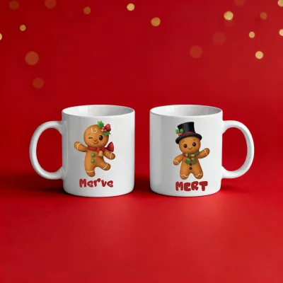 2Lİ Ginger Çiftler Kupa Seti