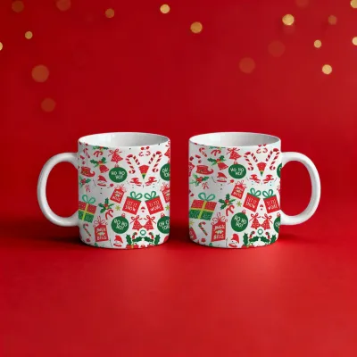 2li Noel Coşkusu Temalı Kupa