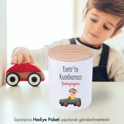 İsim Baskılı Yılbaşı Hediyesi Kumbara