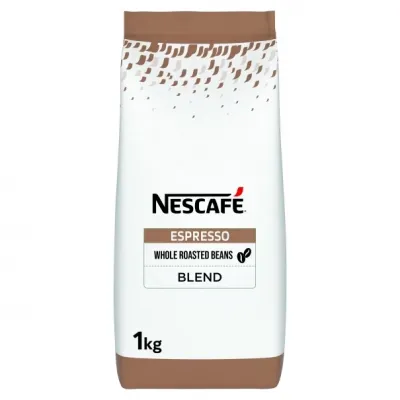 NESCAFÉ Espresso Çekirdek Kahve 1 kg – Yoğun Gövdeli, Espresso Uyumlu Kahve Çekirdeği
