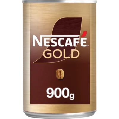 NESCAFÉ Gold Teneke 900 g – Premium Granül Kahve, Zengin Aroma