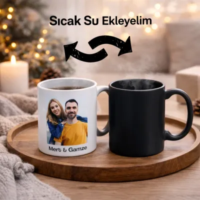 Kişiye Özel Hediye Sihirli Kupa Bardak