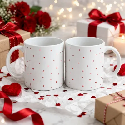 Kalp Yağmuru 2’li Kupa Seti