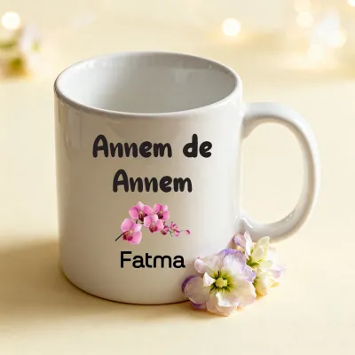 Annem De Annem Kişiye Özel İsimli Kupa Bardak