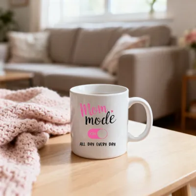 Anne Modu Açık Kupa Bardak