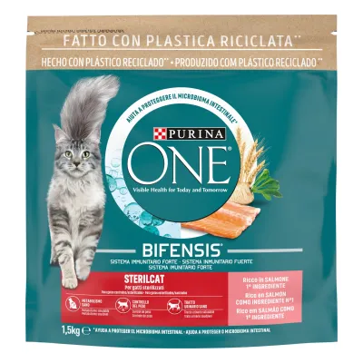 Purina One Somonlu Kısırlaştırılmış Kedi Maması 1,5 Kg
