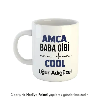 Amcaya Özel Espirili Kupa Bardak