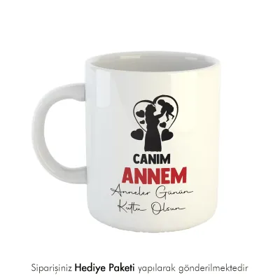 Anneye Hediye Kupa Bardak