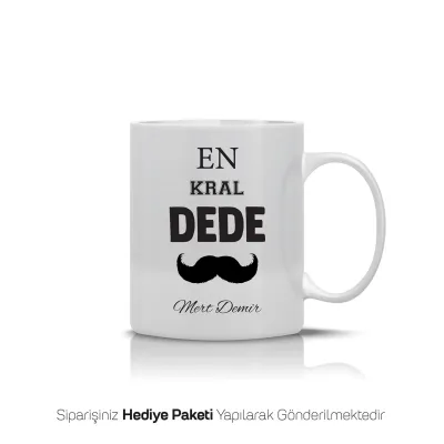 En Kral Dede Temalı Kişiye Özel Kupa Bardak