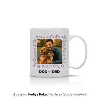 Evcil Hayvan Babası Kişiye Özel Kupa Bardak