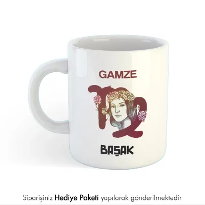 Başak Burcuna Hediye Kupa Bardak