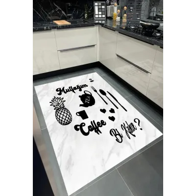 Bi Kahve Mutfak Halısı