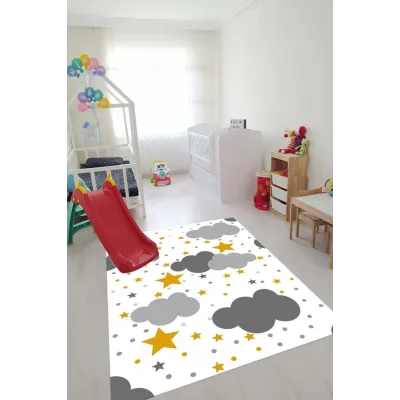 Bulutlu Rüyalar Çocuk Odası Halısı