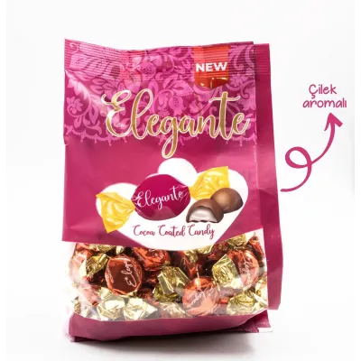 Elegante Çilek Aromalı Çikolata x 12Li Paket